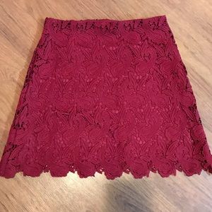 NWOT - Express - Skirt - Maroon